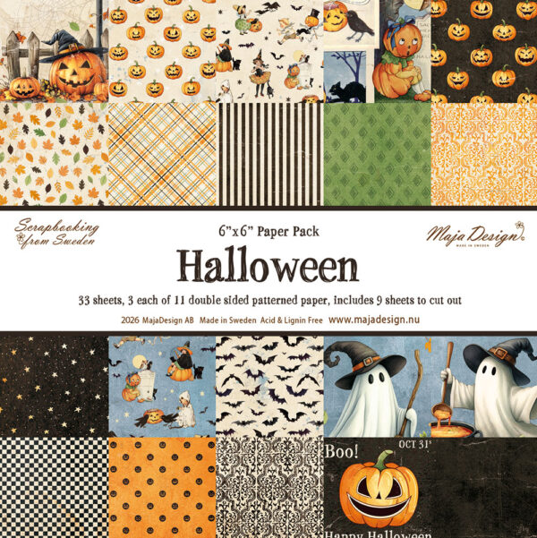 Maja Design Halloween - 6x6 Blokk