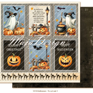 Maja Design Halloween - 6x6 Blokk - Bilde 10