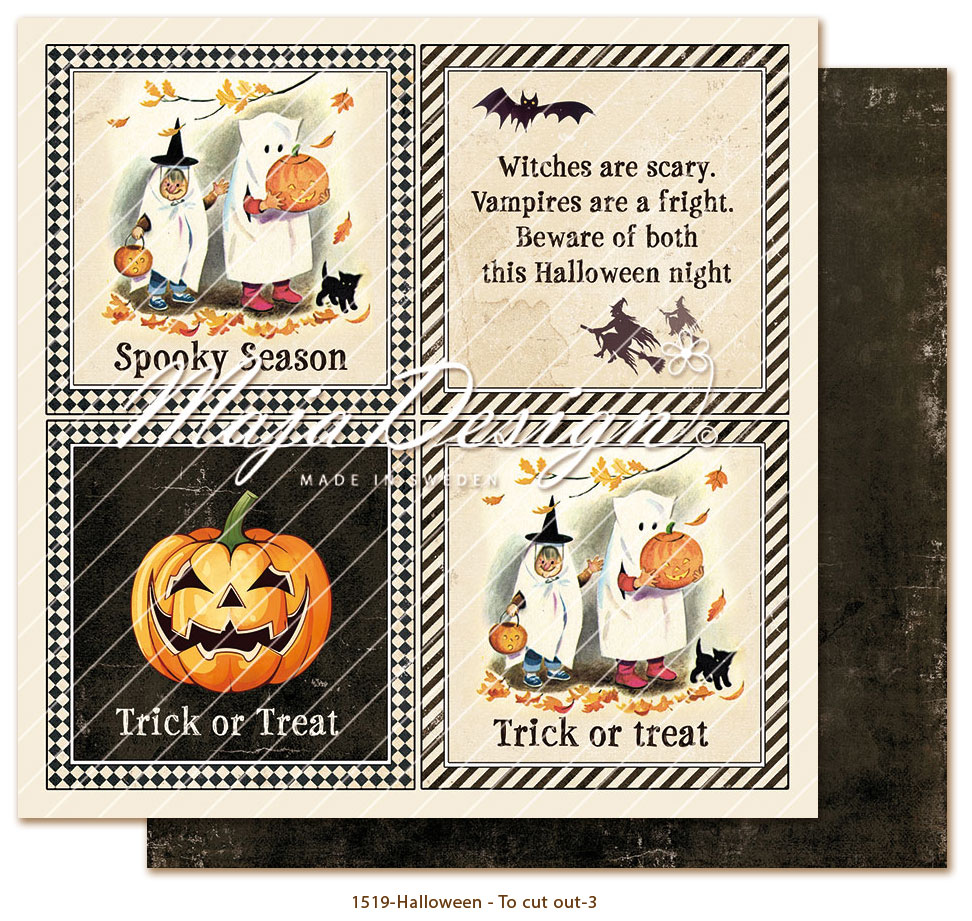 Maja Design Halloween - 6x6 Blokk - Bilde 12