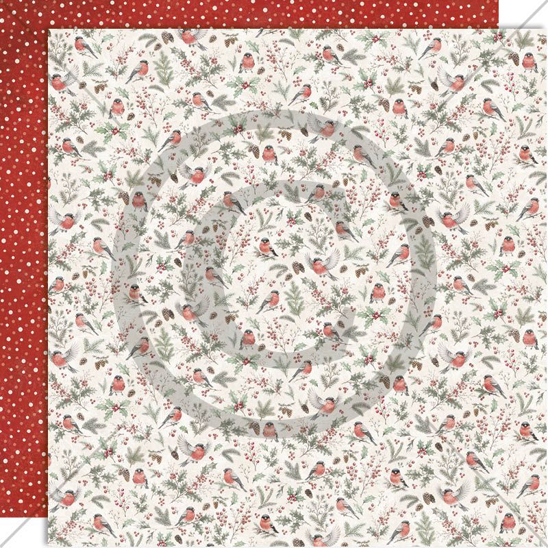 Papirdesign Juleminner - Julens fine fugl - Bilde 1