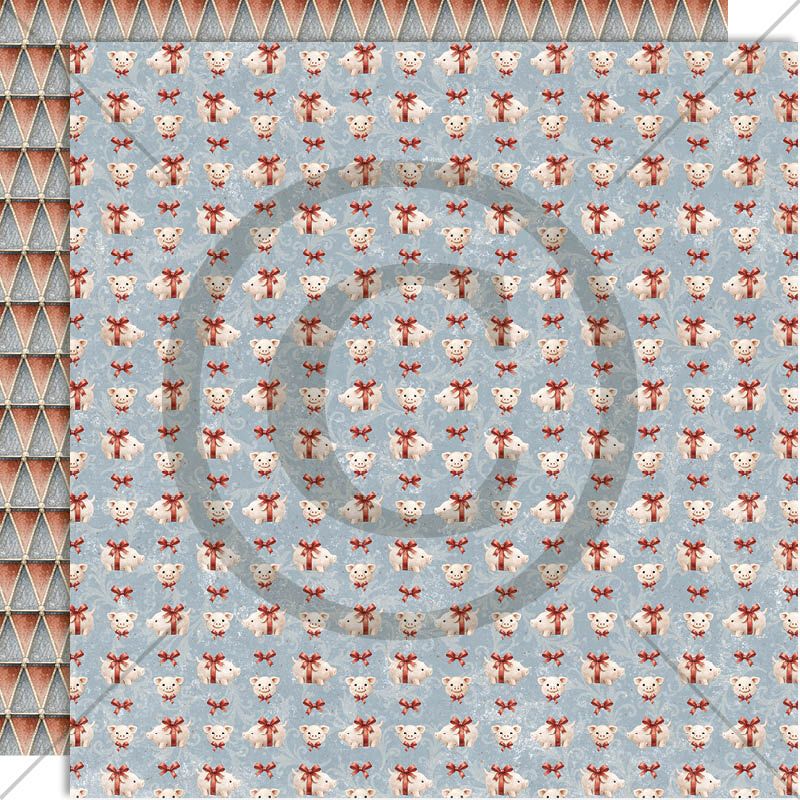 Papirdesign Juleminner - Marsipangriser - Bilde 1