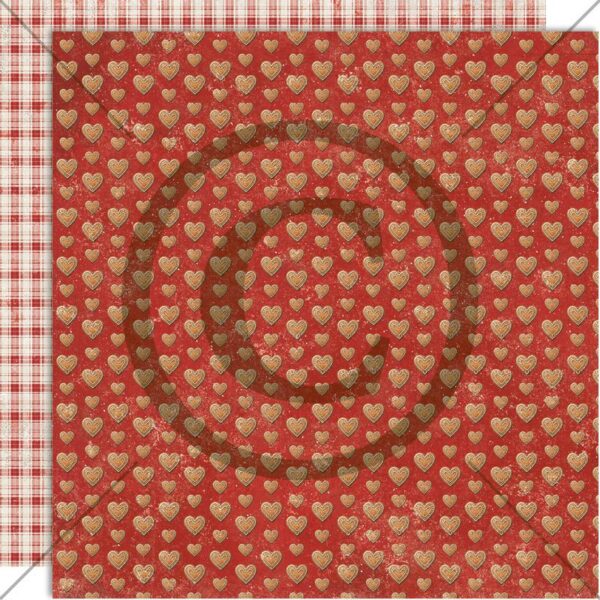 Papirdesign Juleminner - Pepperkakehjerter