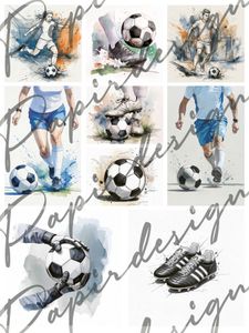Papirdesign Motivark - Fotball 2