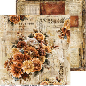 Craft O`Clock Shades Of Nature - a set of papers 12x12 Blokk - Bilde 5