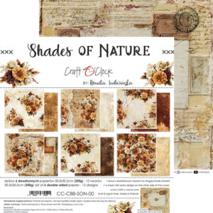 Craft O`Clock Shades Of Nature - a set of papers 12x12 Blokk - Bilde 8