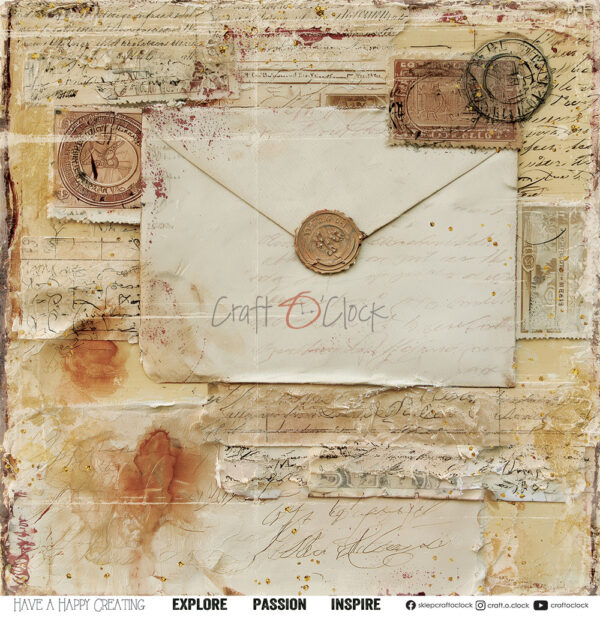 Craft O`Clock Shades Of Nature - a set of papers 12x12 Blokk
