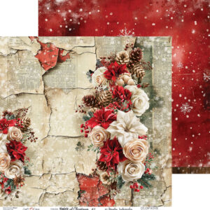 Craft O`Clock Spirit of Christmas - a set of papers 12x12 Blokk - Bilde 2