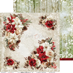 Craft O`Clock Spirit of Christmas - a set of papers 12x12 Blokk - Bilde 3