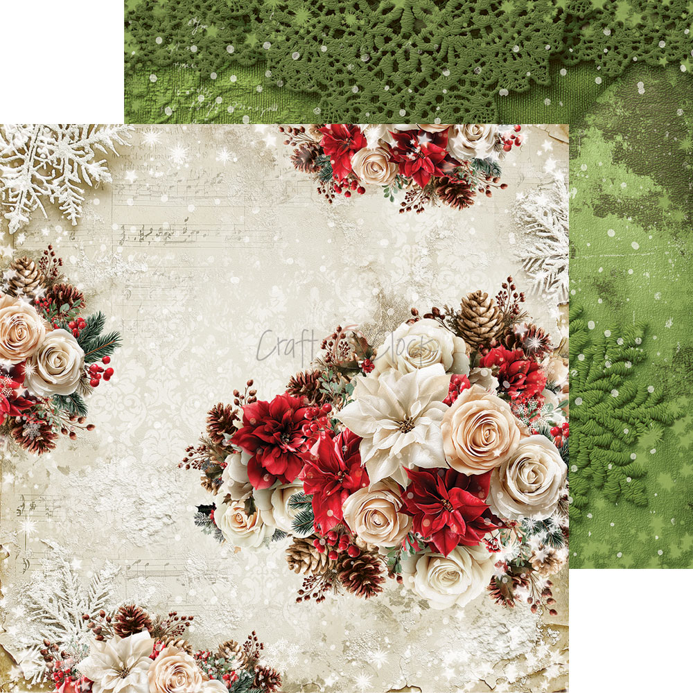 Craft O`Clock Spirit of Christmas - a set of papers 6x6 Blokk - Bilde 6