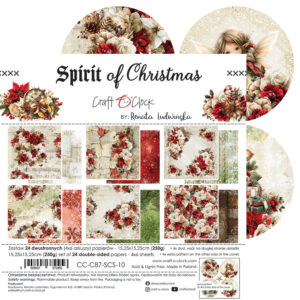 Craft O`Clock Spirit of Christmas - a set of papers 6x6 Blokk - Bilde 8