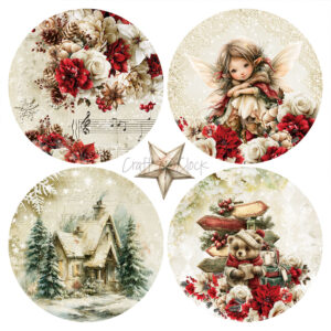 Craft O`Clock Spirit of Christmas - a set of papers 6x6 Blokk - Bilde 9