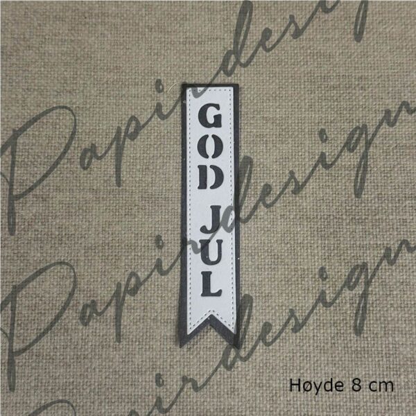 Papirdesign Die - God Jul 30 Vimpel