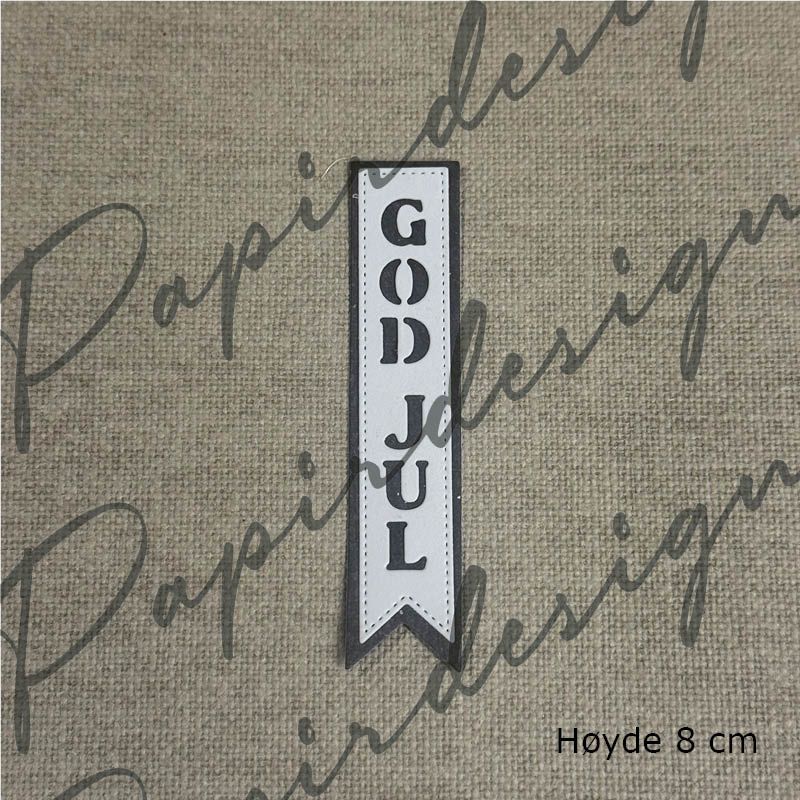 Papirdesign Die - God Jul 30 Vimpel - Bilde 1