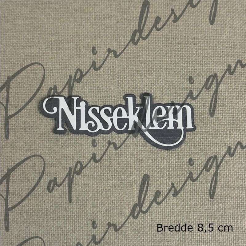 Papirdesign Die - Nisseklem 2 - Bilde 1