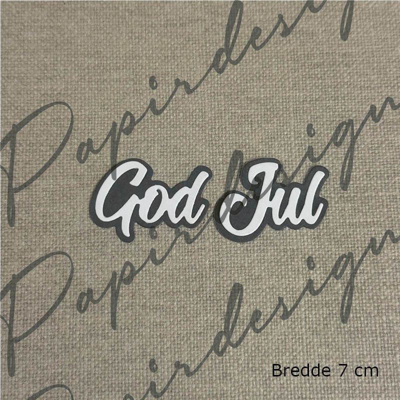 Papirdesign Die - God jul 35 - Bilde 1