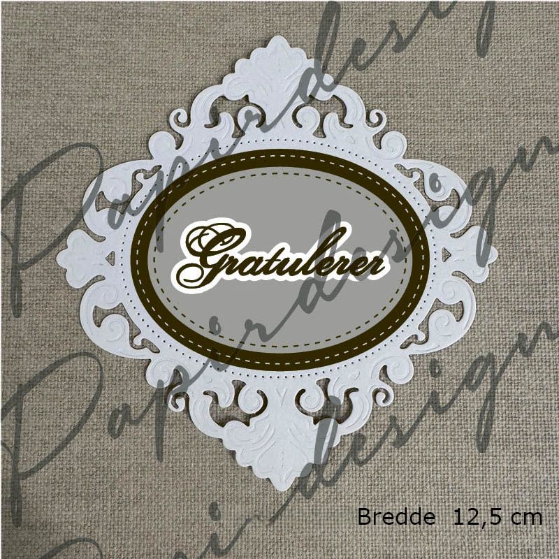 Papirdesign Die - Ramme 8 - Bilde 1