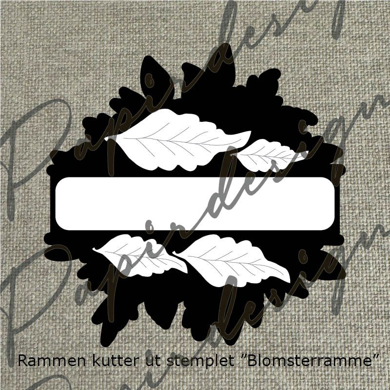 Papirdesign Die – Ramme 9