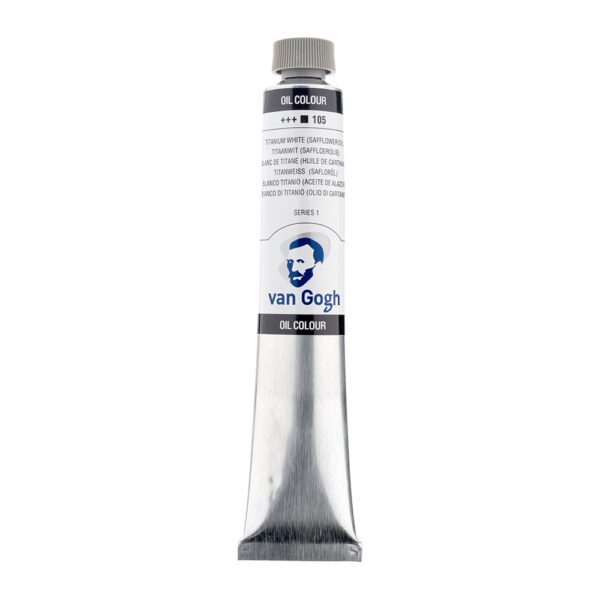 Van Gogh Olje 60ml – 105 Titanium white